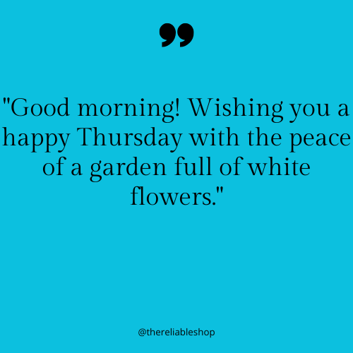 Good afternoon Thursday