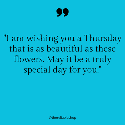 Happy Thursday Flowers