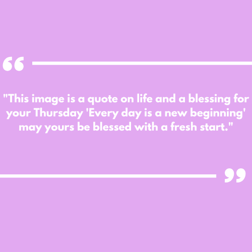 Inspiration Thursday Blessings