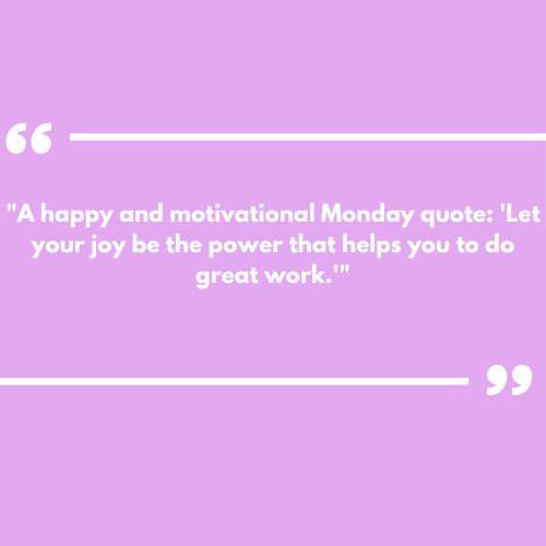 Monday morning motivational