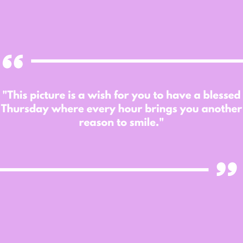Thursday Blessings Images and Quotes