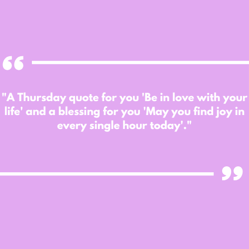 Thursday Blessings and Prayers