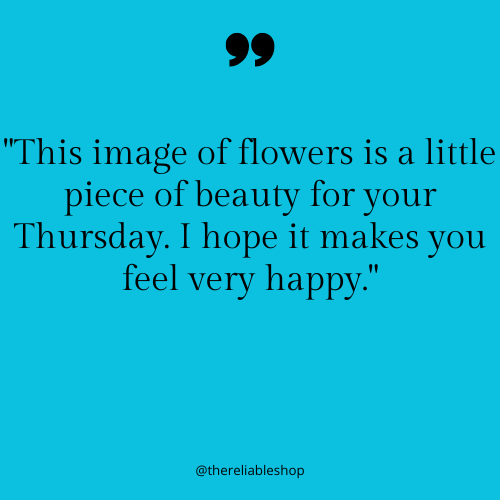 Thursday afternoon greetings