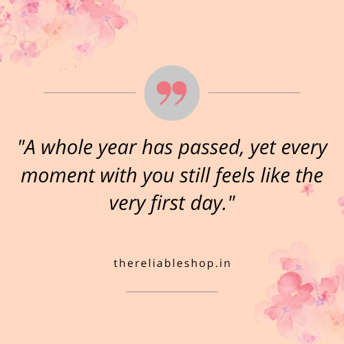 first anniversary wishes