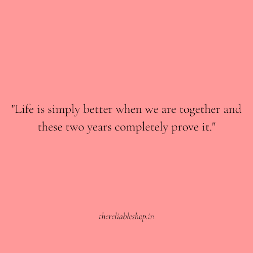 happy 2 years of togetherness