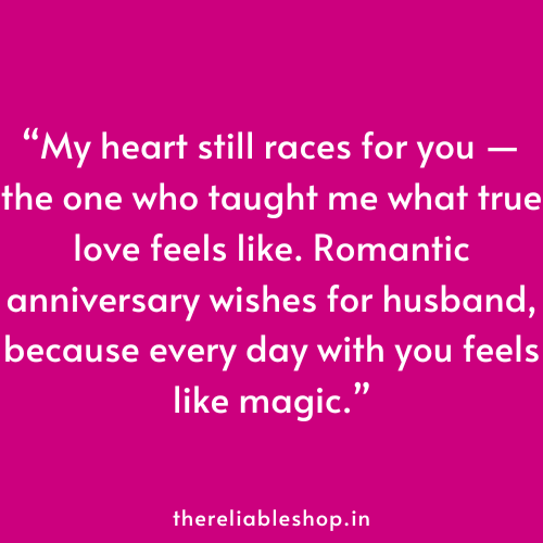 romantic anniversary wishes for husband