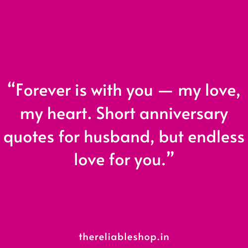 short anniversary quotes for husband