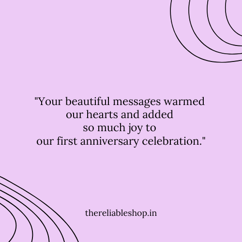 thank you for anniversary wishes