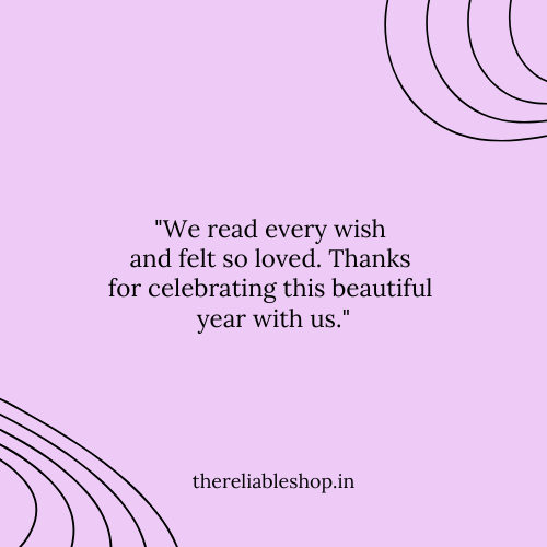 thankyou reply for anniversary wishes