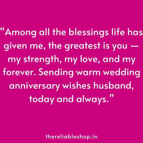 wedding anniversary wishes husband