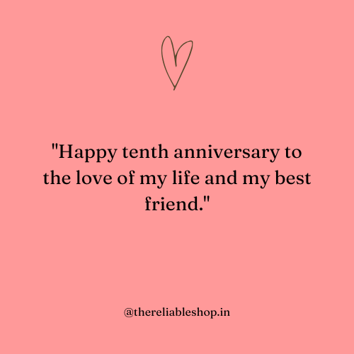 10th anniversary wishes