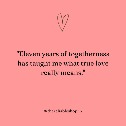 11 years of togetherness