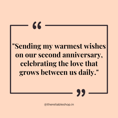 2nd anniversary wishes