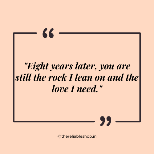 8 anniversary wishes for husband