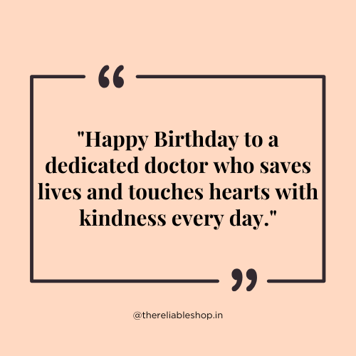 birthday wishes for doctor